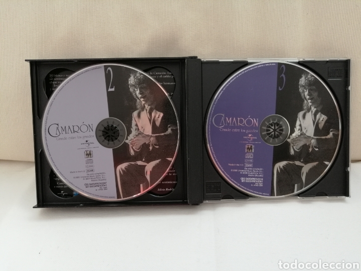 CDs de m&uacute;sica: Camar&oacute;n de la Isla Triple CD. - Foto 7