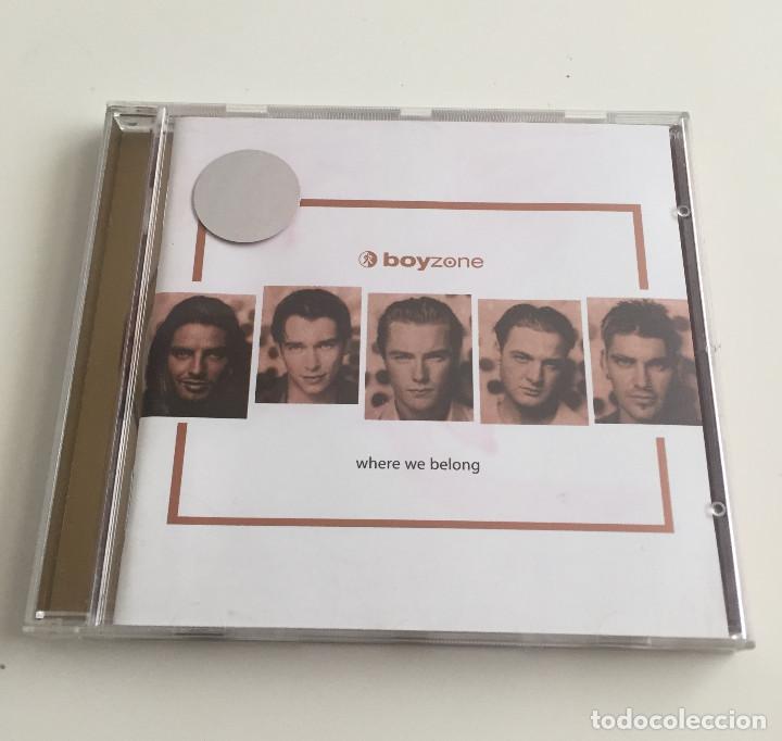 CDs de m&uacute;sica: BOYZONE - WHERE WE BELONG - POLYGRAM - 1998 - Foto 1