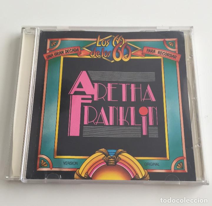 CDs de m&uacute;sica: ARETHA FRANKLIN - LOS 60 DE LOS 60 - SERDISCO - 1993 - Foto 1