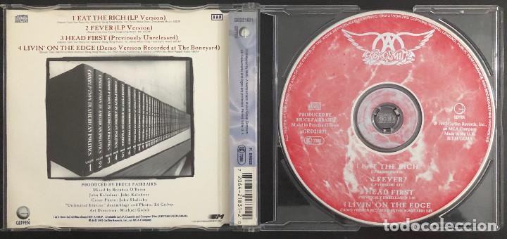 CDs de m&uacute;sica: AEROSMITH Cd single EAT THE RICH - Foto 2