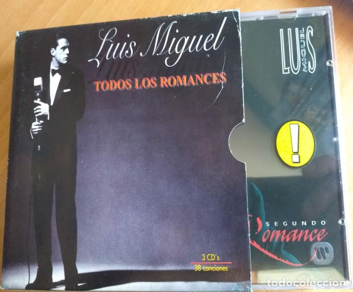 CDs de m&uacute;sica: LUIS MIGUEL BOX 3 CD&acute;S-TODOS LOS ROMANCES - Foto 1