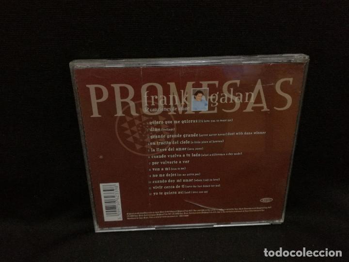 CDs de m&uacute;sica: CD - FRANK GALAN - PROMESAS - Foto 3