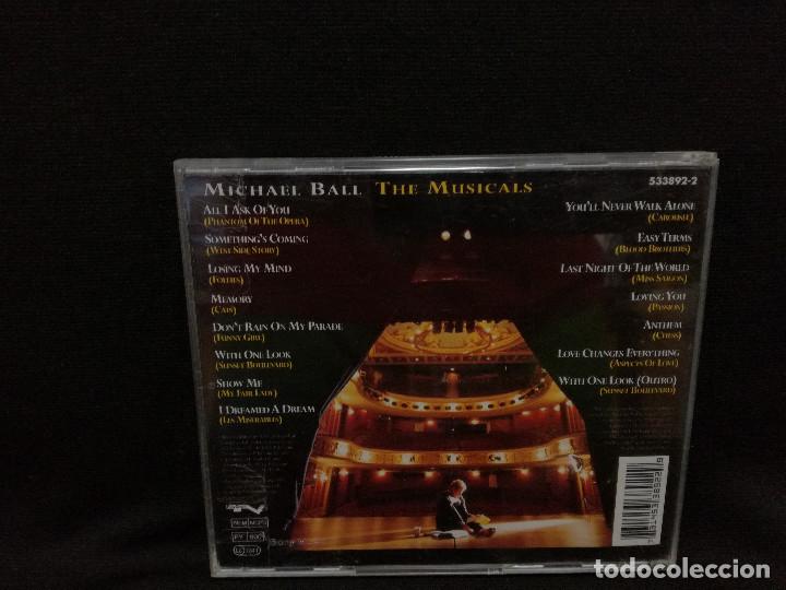 CDs de m&uacute;sica: CD - MICHAEL BALL - THE MUSICALS - Foto 3