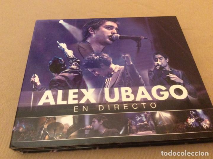 CDs de m&uacute;sica: ALEX UBAGO. EN DIRECTO. DOBLE CD + DVD. Digipack. - Foto 1