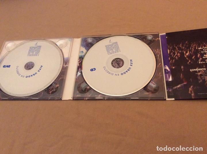 CDs de m&uacute;sica: ALEX UBAGO. EN DIRECTO. DOBLE CD + DVD. Digipack. - Foto 3