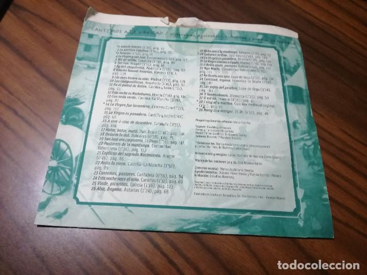 CD de M&uacute;sica: CANTEMOS LA NAVIDAD. CD CON LAS CANCIONES DEL LIBRO. EN FUNDA DE PAPEL. BUEN ESTADO.