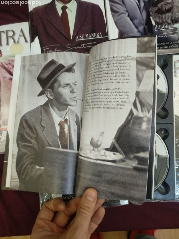 CDs de m&uacute;sica: Lote Sinatra 10 tomos con 2cds en cada uno m&aacute;s libro. - Foto 3