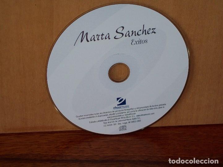 CDs de m&uacute;sica: MARTA SANCHEZ - EXITOS - SOLO CD SIN CARATULAS, NI CAJA - Foto 1