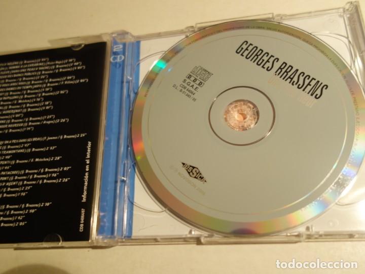 CDs de m&uacute;sica: CD GEORGES BRASSENS. 2 CDS. 32 TEMAS. - Foto 2