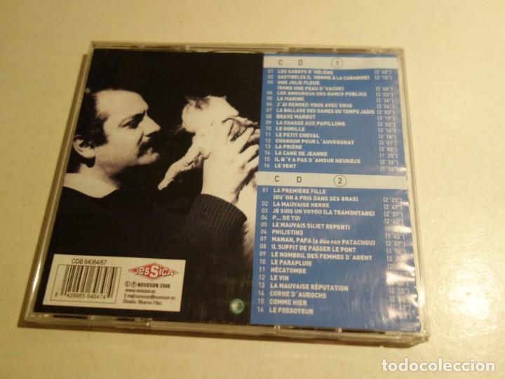 CDs de m&uacute;sica: CD GEORGES BRASSENS. 2 CDS. 32 TEMAS. - Foto 4