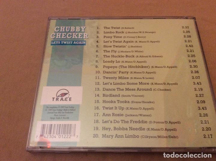 CDs de m&uacute;sica: Chubby Checker. Lets twist again. - Foto 2