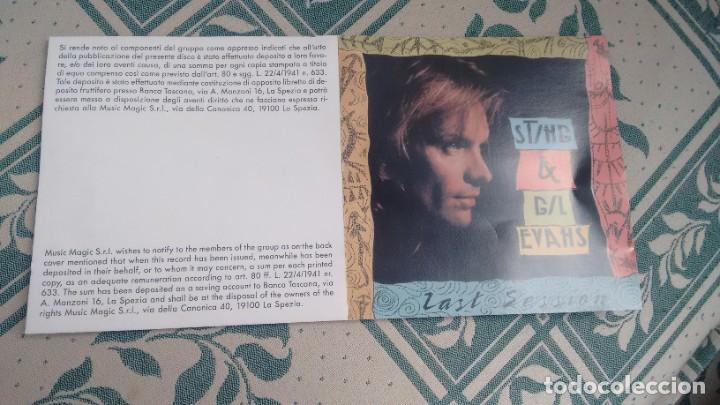 CDs de m&uacute;sica: CD-ALBUM DE STING y GIL EVANS ( UNNOFICIAL CD) - Foto 3