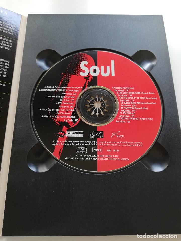 CDs de m&uacute;sica: SOUL. GRANDES &Eacute;XITOS. CD - ROM + 12 TEMAS EN VERSI&Oacute;N ORIGINAL - Foto 3