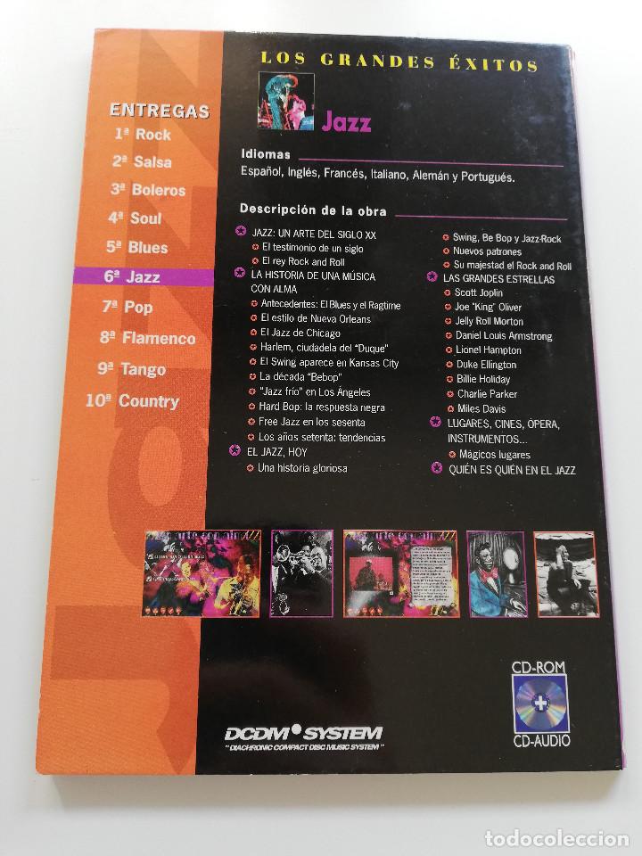CDs de m&uacute;sica: JAZZ. GRANDES &Eacute;XITOS. CD - ROM + 12 TEMAS EN VERSI&Oacute;N ORIGINAL - Foto 4