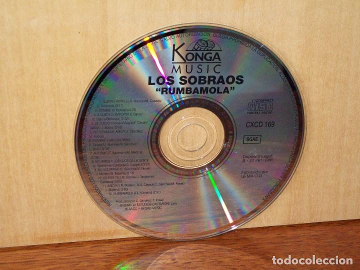 Music CDs: LOS SOBRAOS - RUMBAMOLA - SOLO CD SIN CARATULAS, NI CAJA