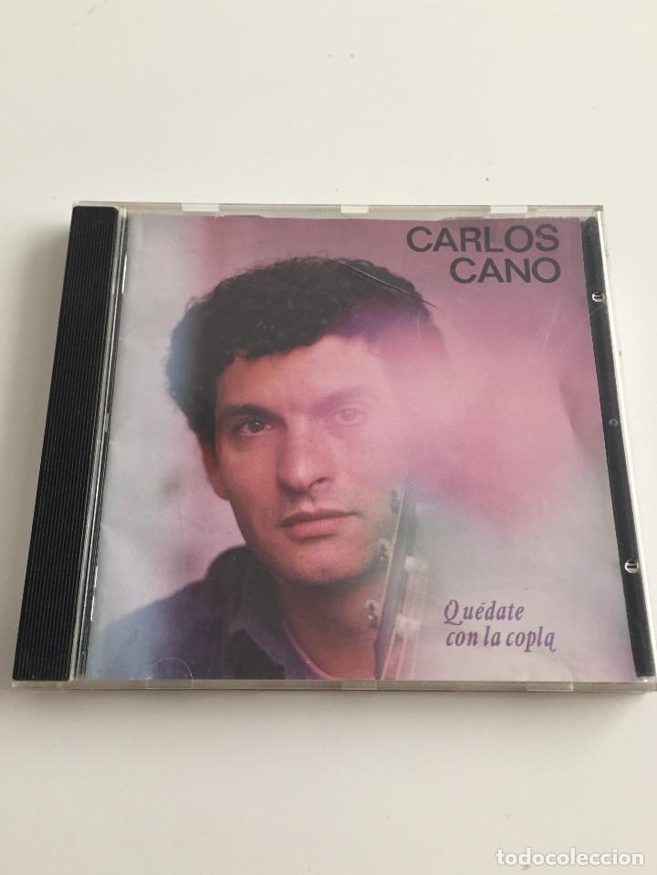 CDs de m&uacute;sica: CARLOS CANO - QUEDATE CON LA COPLA - CBS/SONY - 1987 - Foto 1