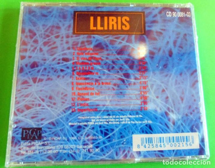 CDs de m&uacute;sica: CDs - LLIRIS - PICAP 1995 - (PRECINTADO) - Foto 2