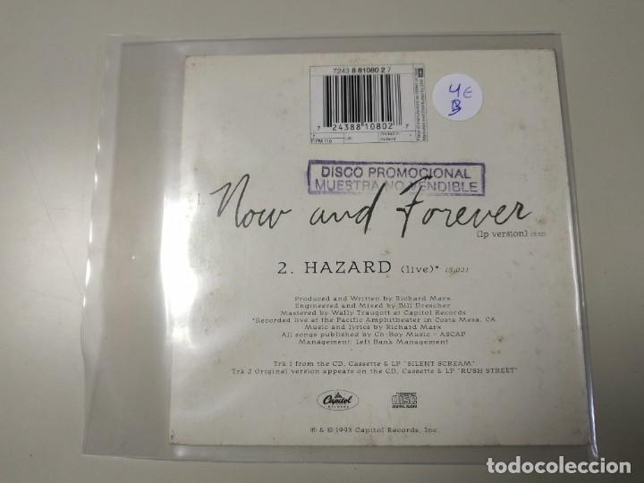 CDs de m&uacute;sica: Richard Marx - Now And Forever (CD, Single) - Foto 2