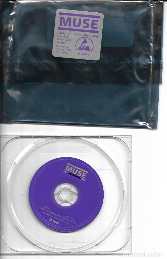 CDs de m&uacute;sica: MUSE - SING FOR ABSOLUTION CD SINGLE PROMO 2 TEMAS RARO - Foto 1