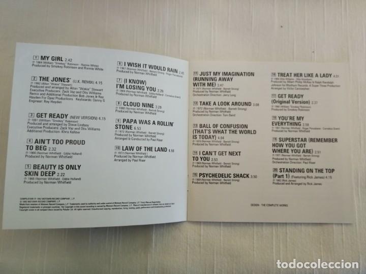 CDs de m&uacute;sica: Temptations. Greatest Hits - Foto 2