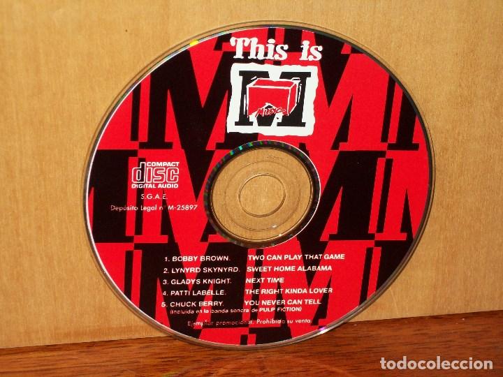 Music CDs: THIS IS MISICA- ALGUNOS TEMAS INCLUIDOS BSO PULP FICTION - SOLO CD SIN CARATULAS, NI CAJA