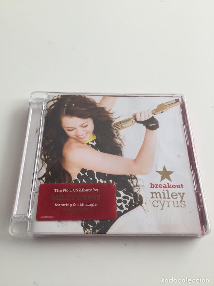 CDs de m&uacute;sica: MILEY CYRUS - BREAKOUT - UNIVERSAL - 2008 - Foto 1