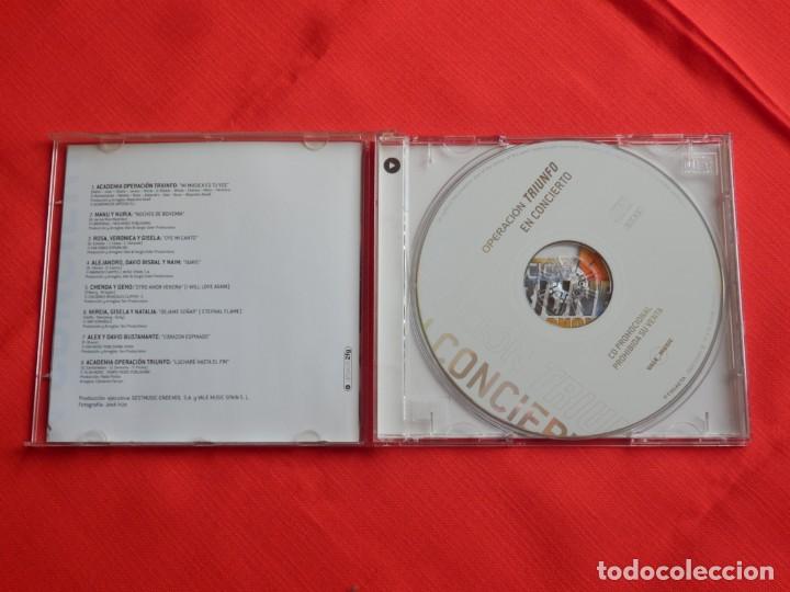 CDs de m&uacute;sica: Operacion triunfo en concierto CD impecable - Foto 2