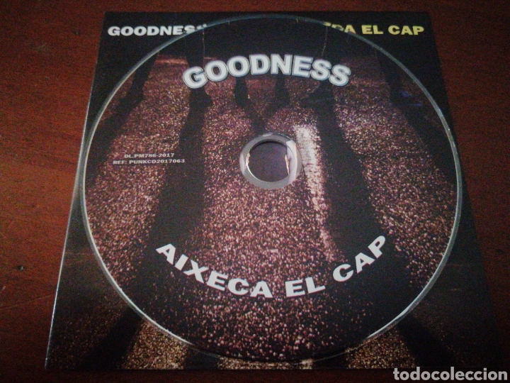 CDs de m&uacute;sica: CD GOODNESS AIXECA EL CAP PUNKAWAY 2017 - Foto 3