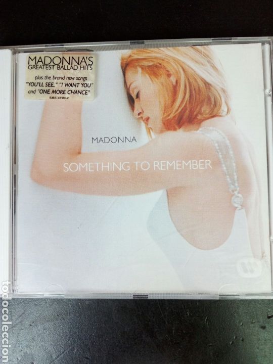 CDs de m&uacute;sica: Madonna CD something to remember - Foto 1