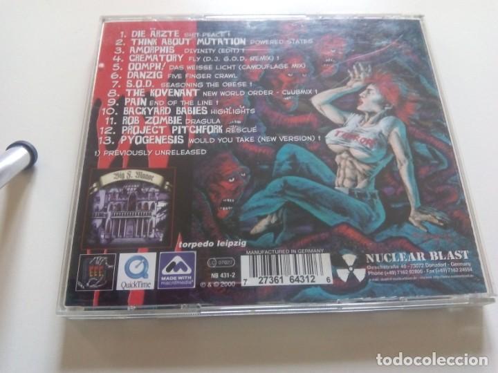 CDs de m&uacute;sica: Extrem Terror 2CD - V.A. Danzig - Rob zombie - Backyard babies - Amorphis - S.O.D. Crematory... - Foto 3