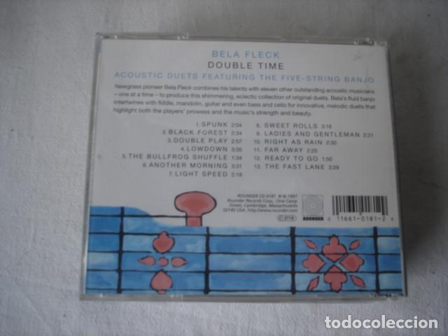 CDs de m&uacute;sica: Bela Fleck Double Time (Acoustic Duets Featuring The Five-String Banjo) - Foto 2
