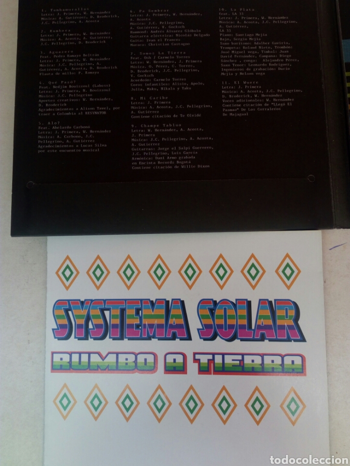 CDs de m&uacute;sica: Sistema Solar rumbo a tierr cd 2016 - Foto 3