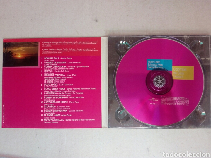 CDs de m&uacute;sica: Colombia de gala CD tropical 2 - Foto 3