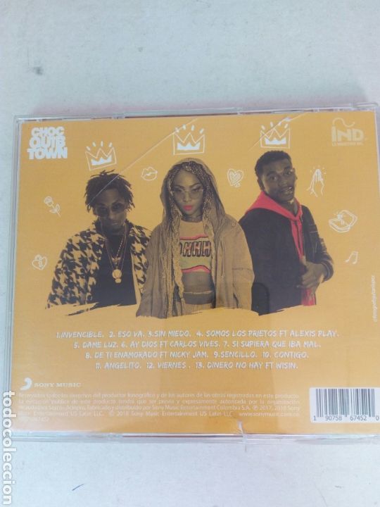 CDs de m&uacute;sica: Choc quib town CD sin miedo - Foto 2
