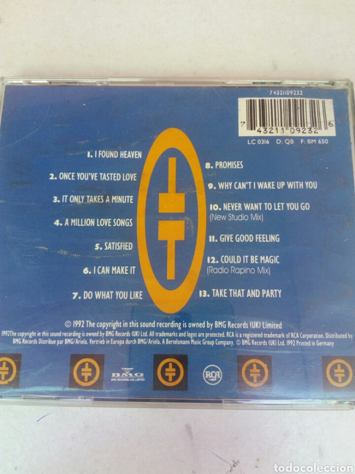 CDs de m&uacute;sica: Take That and party CD Take That - Foto 2