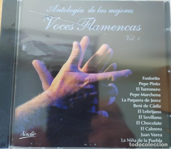 Music CDs: voces flamencas-antologia de las mejores