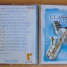 CDs de Música: CD MUSICA CLASSIC JAZZ CLUB RELAX EDICIONES RUEDA 2004. Lote 204610375