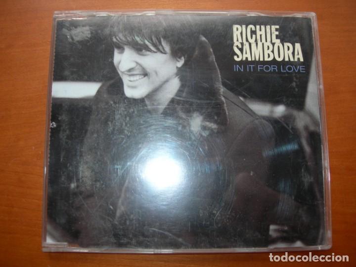 CDs de m&uacute;sica: IN IT FOR LOVE RICHIE SAMBORA cd single - Foto 1