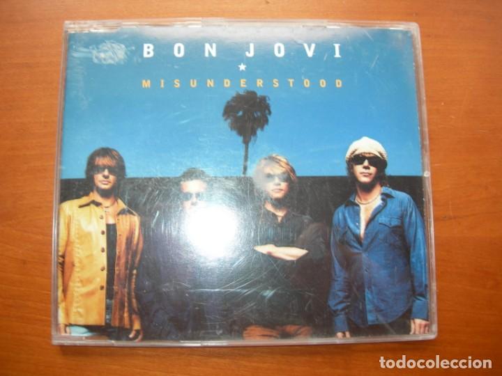 CDs de m&uacute;sica: MISUNDERSTOOD BON JOVI cd single - Foto 1