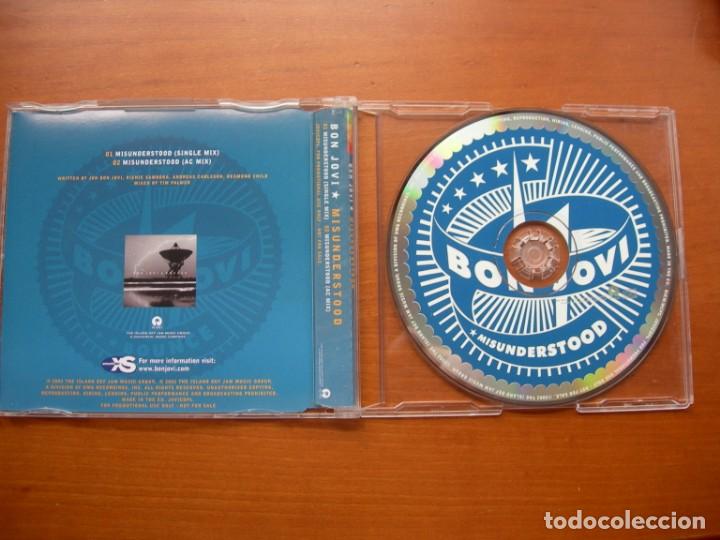 CDs de m&uacute;sica: MISUNDERSTOOD BON JOVI cd single - Foto 2