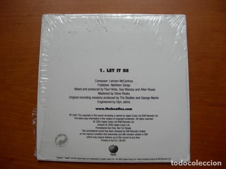 CDs de m&uacute;sica: LET IT BE THE BEATLES cd single - Foto 2