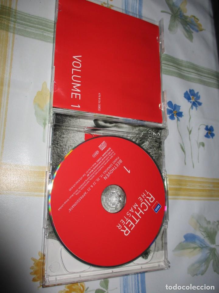 CDs de m&uacute;sica: 2 CD BEETHOVEN. RICHTER THE MASTER. VOLUMEN 1. cd1 y cd 2 - Foto 2