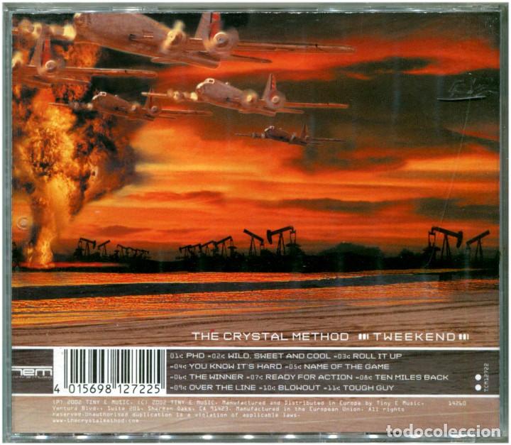 CDs de m&uacute;sica: The Crystal Method &lrm;&ndash; Tweekend - CD UK 2002 - Tiny E Music &lrm;TCM12722 - Foto 2