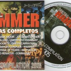 CDs de Música: POWER COMPILATION 2005 METALHAMMER - GRAVE DIGER, OVERKILL, LORDI, DIO, DARK MOOR, BELPHEGOR.... Lote 204716071
