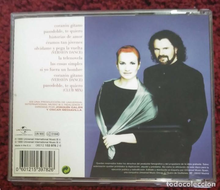 CDs de m&uacute;sica: PIMPINELA (CORAZON GITANO) CD 1999 - Foto 2