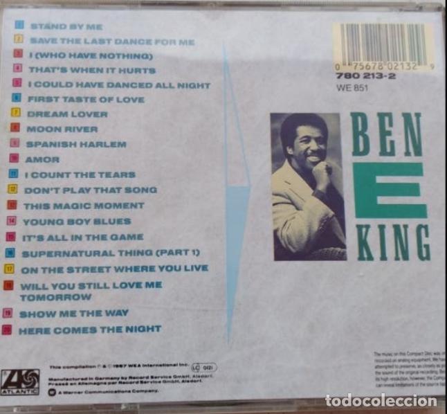 CDs de m&uacute;sica: Cd Ben E.King. Stand by me, The ultimate collection. - Foto 2