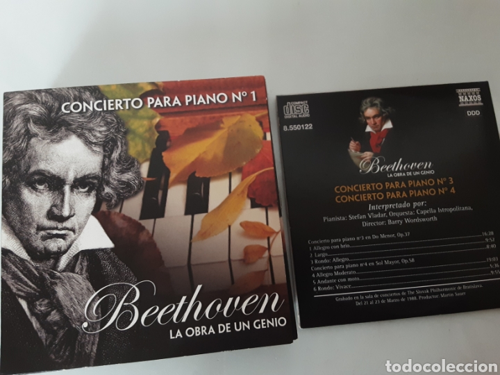CDs de m&uacute;sica: CD Beethoven ,La obra de un genio - Foto 3
