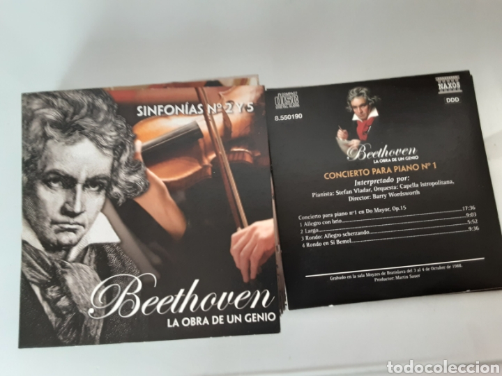 CDs de m&uacute;sica: CD Beethoven ,La obra de un genio - Foto 5