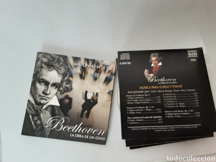 CDs de m&uacute;sica: CD Beethoven ,La obra de un genio - Foto 12