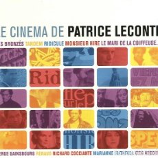 CDs de Música: LE CINÉMA DE PATRICE LECONTE / DESPLAT, GAINSBOURG, BACHELET, DEMARSAN... CD BSO. Lote 204822488